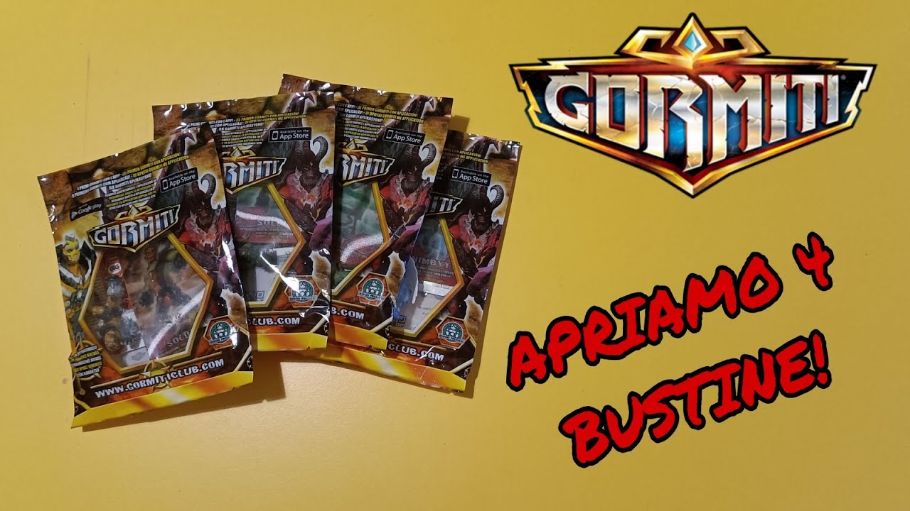 Gormiti Unboxing #8: apriamo 4 bustine sigillate di Gormiti Nature Unleashed (2012)!