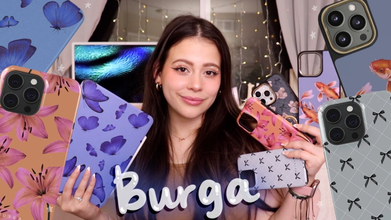 Чехлы BURGA для iPhone 15 Pro Max | *весеннее обновление* ✨🦋🌸