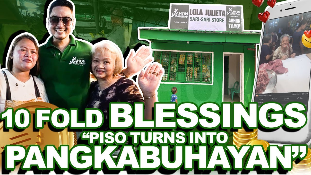 PISO TURNS INTO PANGKABUHAYAN (10 FOLD BLESSINGS) l WILBERT TOLENTINO