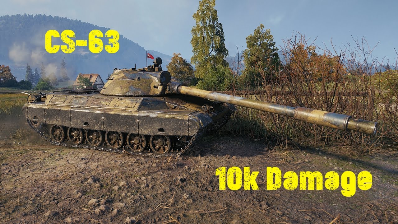 CS-63 10k Damage - World of Tanks