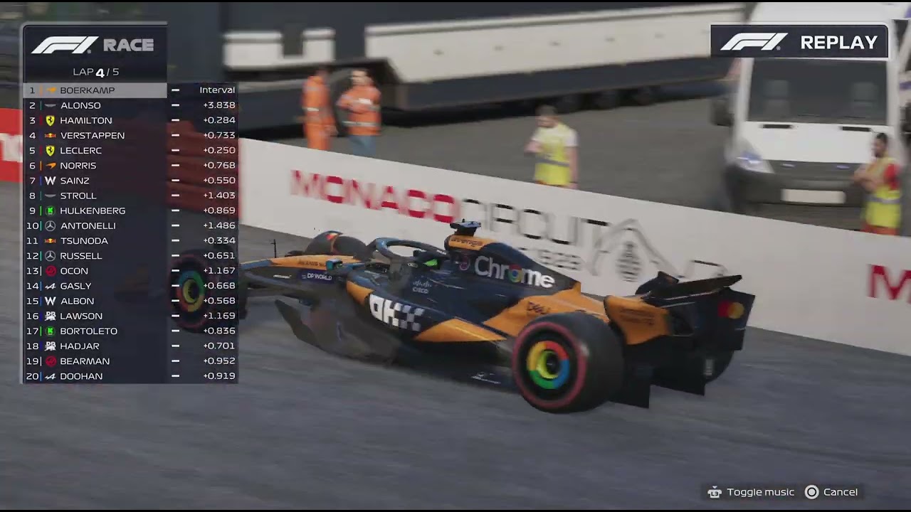 F1 25 Monaco Gp Career Mode Race
