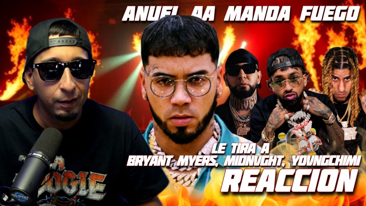 ANUEL AA Le TIRA a Varios ARTISTAS 😱 | REACCION