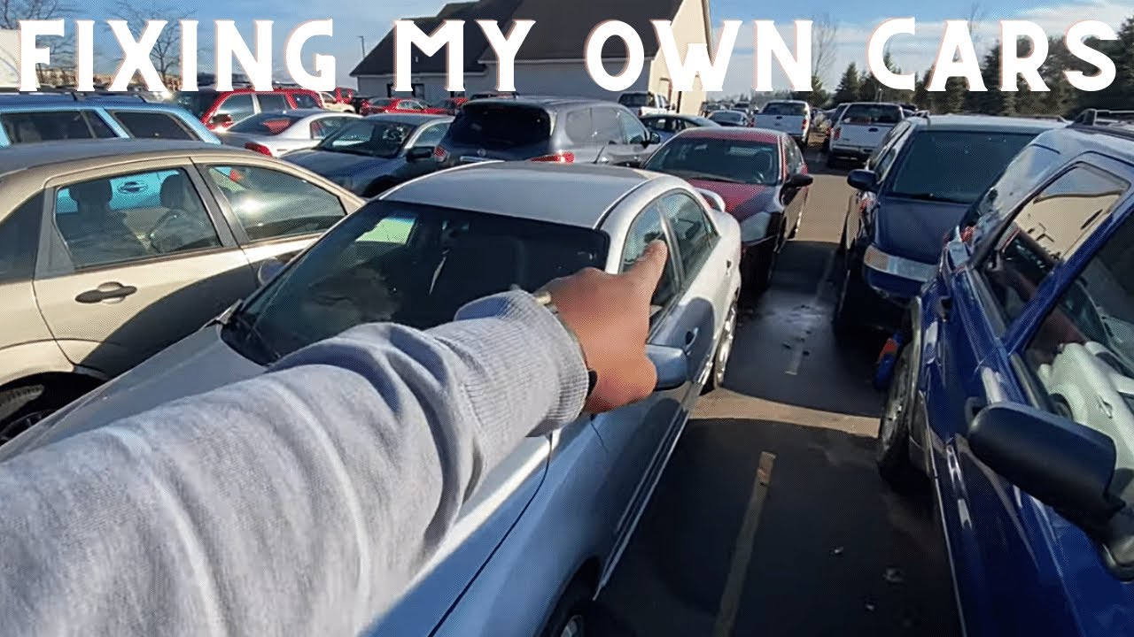 I GUESS I WILL FIX MY OWN CARS TODAY | CAR DEALER VLOG