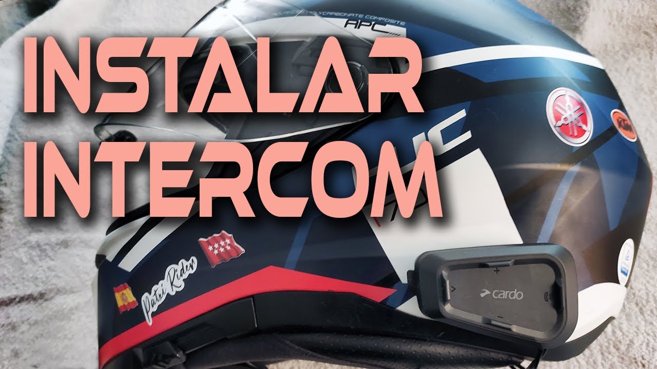 Como instalar intercomunicador en tu casco CARDO SPIRIT duo