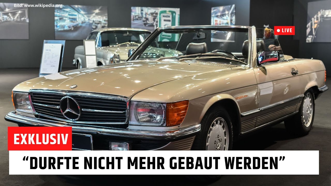 Was WIRKLICH mit dem Mercedes SL R107 passiert ist