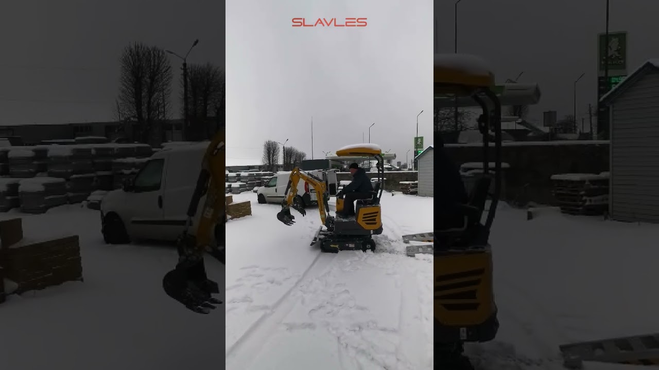 🏗 SLAVLES показує техніку, яка робить більше за більших #будівництво #machine #automobile #excavator