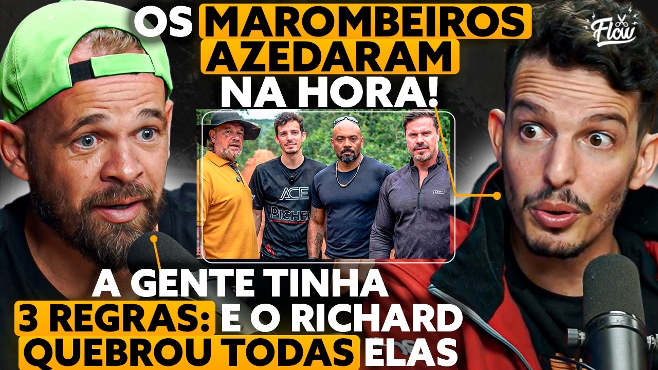 OS MAROMBEIROS DERAM PRA TRÁS e RICHARD ficou MALUCO na TRANSAMAZÔNICA!
