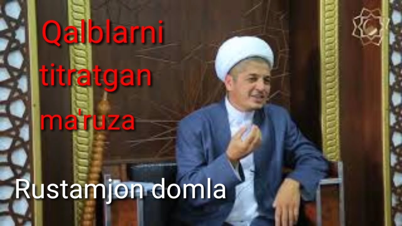 Chiday olsangiz eshiting Rustamjon domla