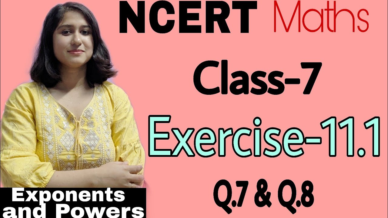 Class 7 NCERT Maths Ex 11.1 Part-6 Q.7 & Q.8 | New Syllabus CBSE
