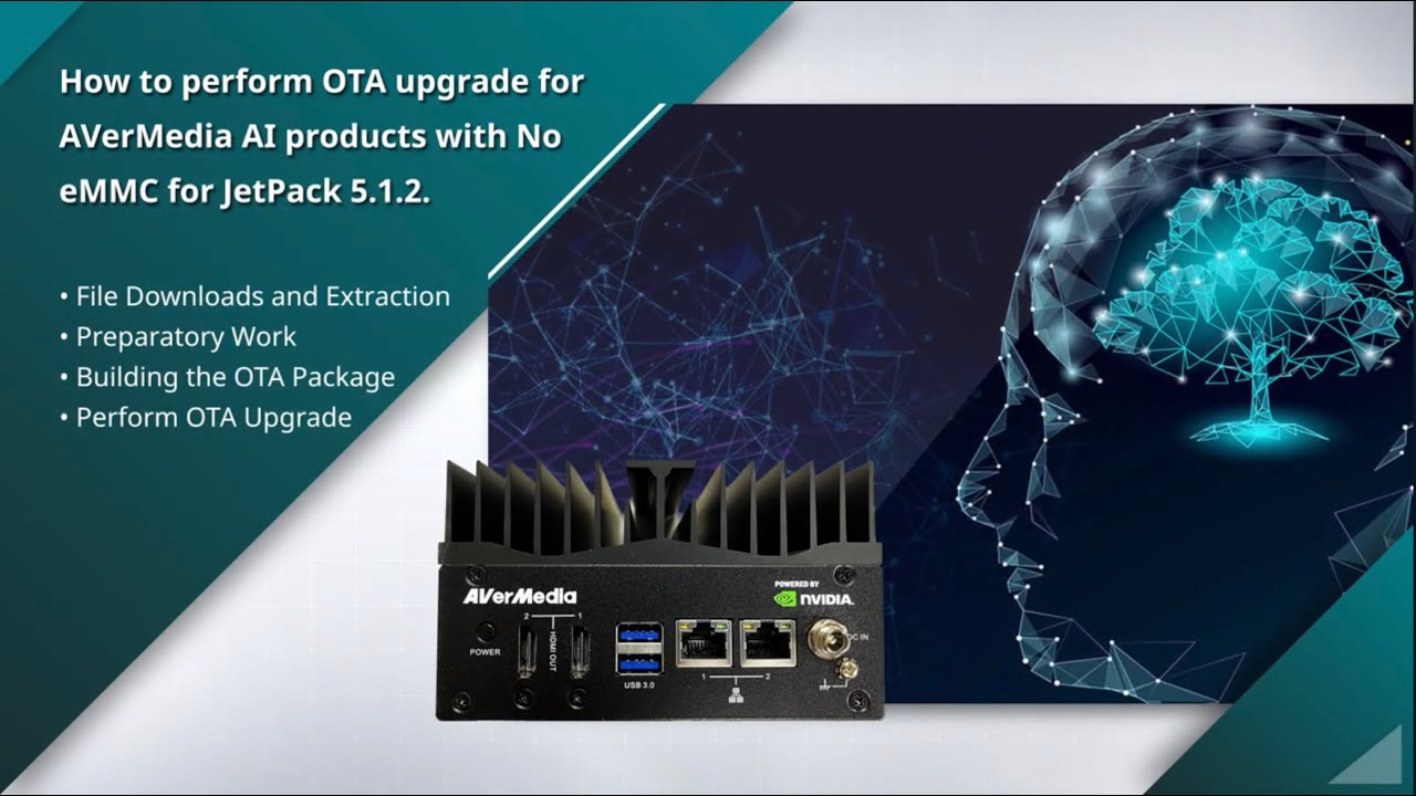 How to Perform OTA Upgrade for AVerMedia AI Products JetPack 5.1.2+