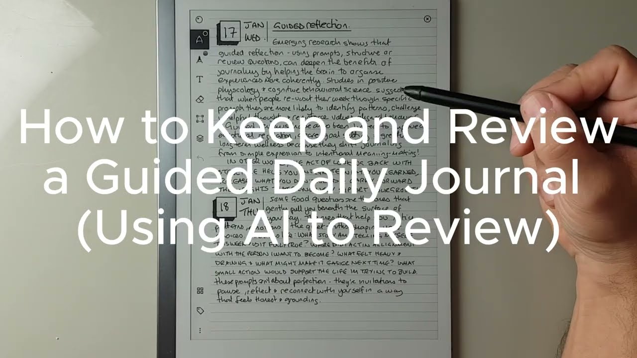 This Remarkable Daily Journaling Practice Completely Changed My Life (Plus AI Tip to Review Entries)