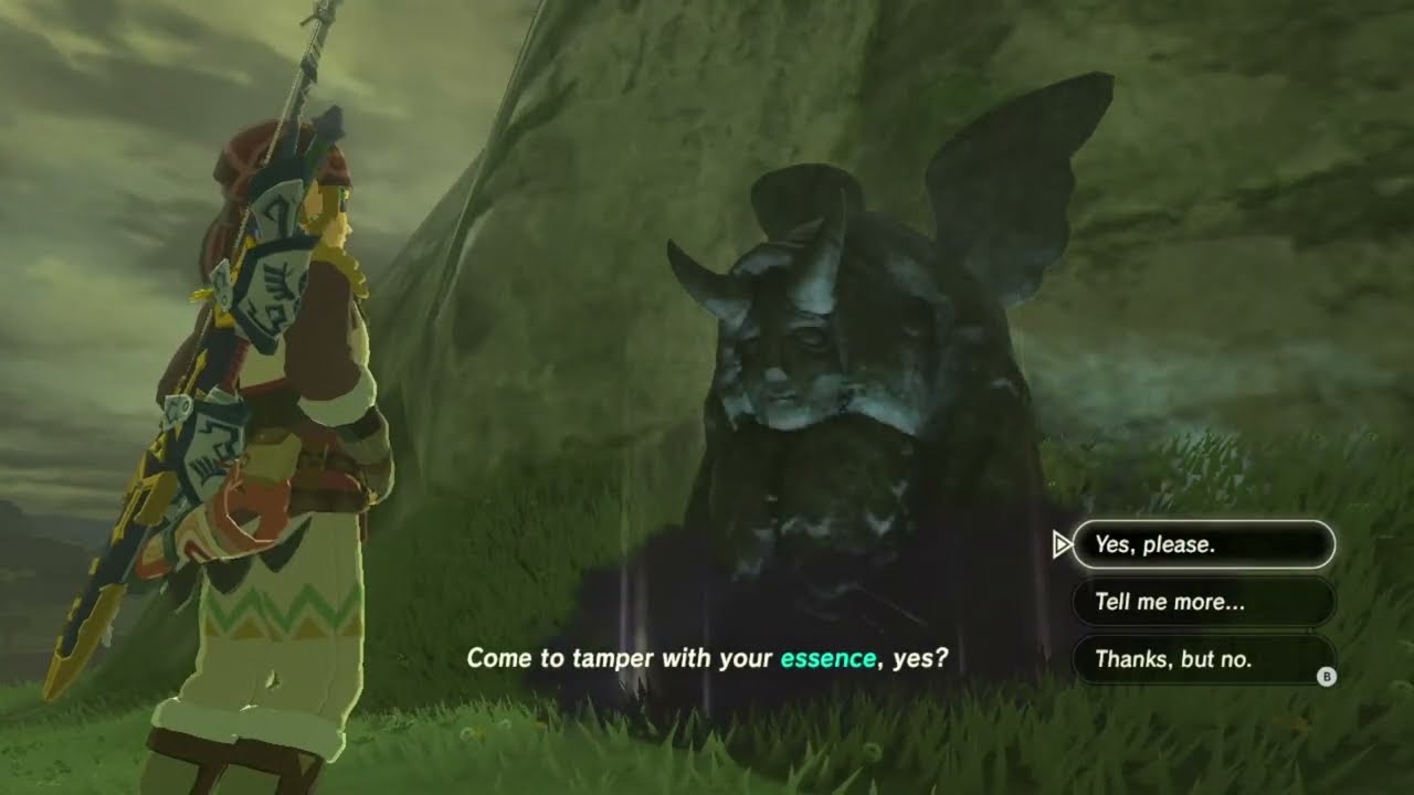 How to find Horned Statue in Hateno Village
