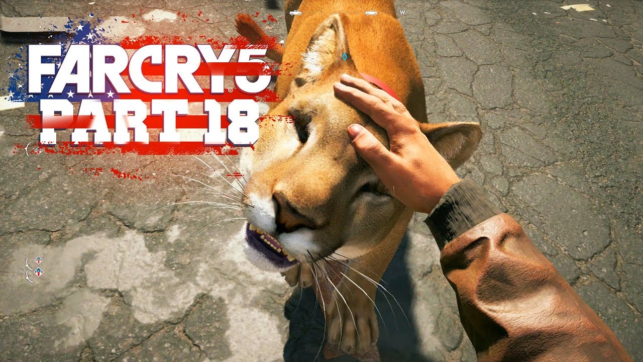 TAMING A PET COUGAR - Far Cry 5 - Part 18 (Let's Play / Walkthrough / PS4 Pro Gameplay)