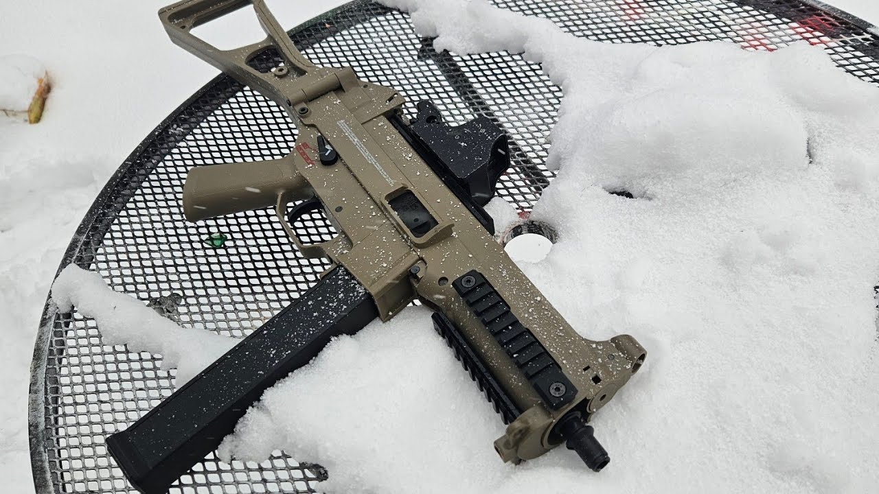 Первая стрельба на соревнованиях Umarex HK UMP.