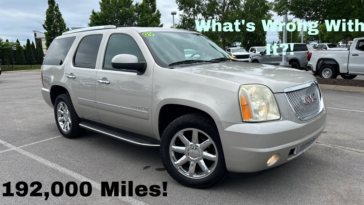 Тест-драйв GMC Yukon Denali 6.2 POV 2009 года и обзор 192 000