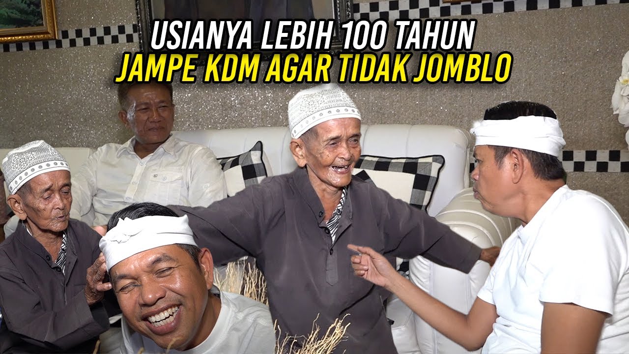 MESKI BADAN KECIL USIANYA LEBIH 100 TAHUN | KI ITOT 9 KALI NIKAH | KDM DIJAMPE BIAR TIDAK JOMBLO
