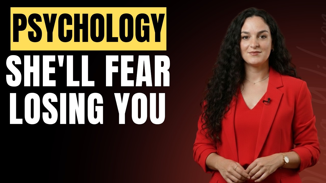 How To Make Her Scared Of Losing You (Psychology Backed) | Female Psychology