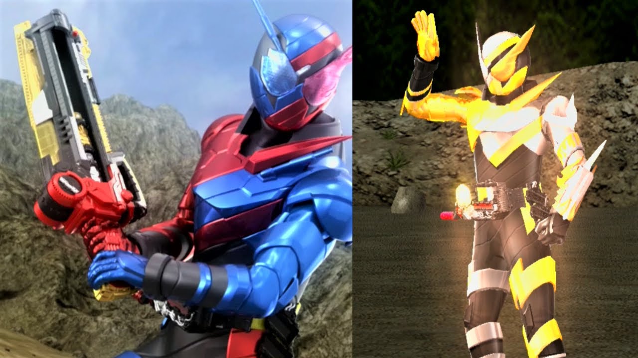 【ガンバライジング】仮面ライダービルド ラビットタンクフォーム トライアルフォーム(ラビットドラゴン) 必殺技演出「ジャストマッチブレイク」「BeTheOne・フィニッシュ」