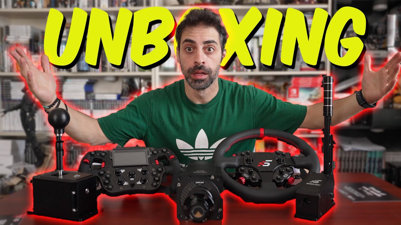 Nuovo volante e attrezzatura racing - Unboxing Simagic