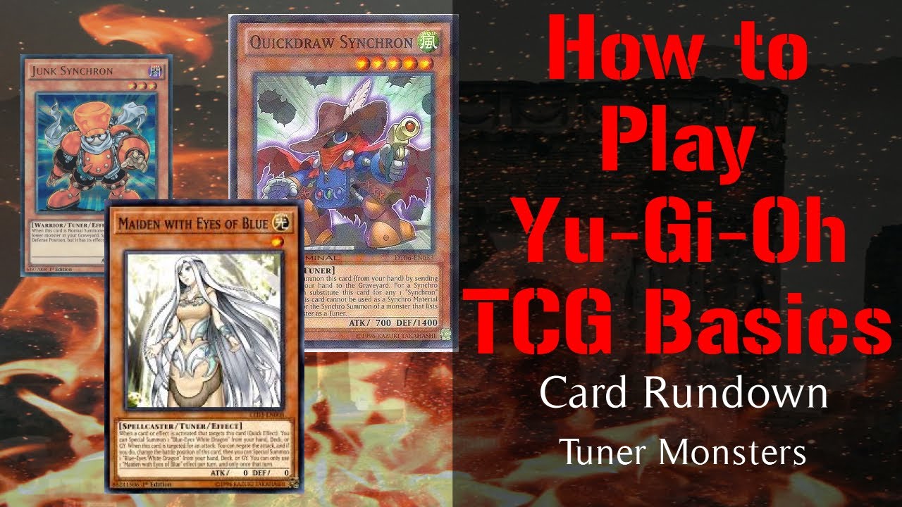 How to Play Yu-Gi-Oh TCG Basics : Tuner Monsters