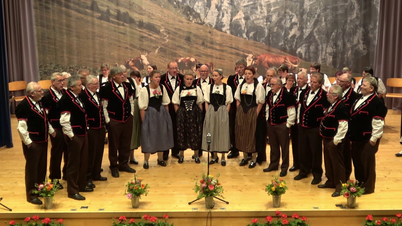 Jodelpotpourri mit Jodlerklub Lorraine-Breitenrain Bern JKLB und Frauenjodelchor Bumbach