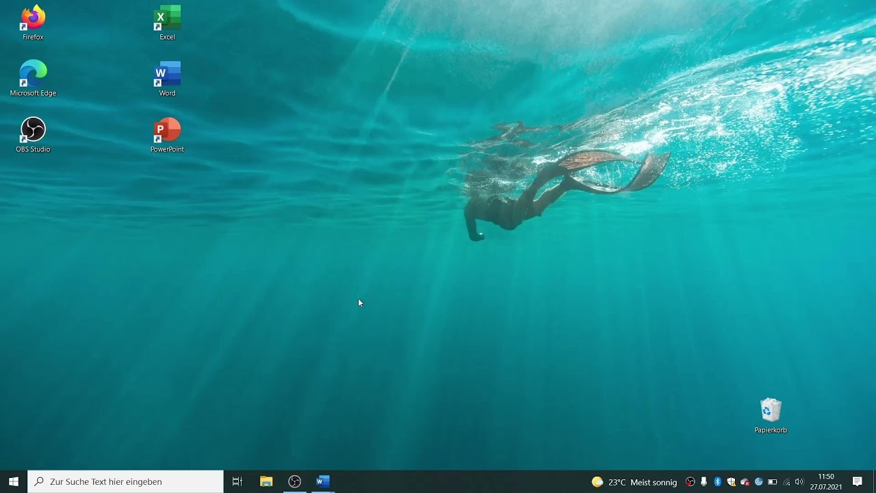 Der Desktop in Windows 10 - &Uuml;bersicht der wichtigsten Elemente (Erkl&auml;r-Video)