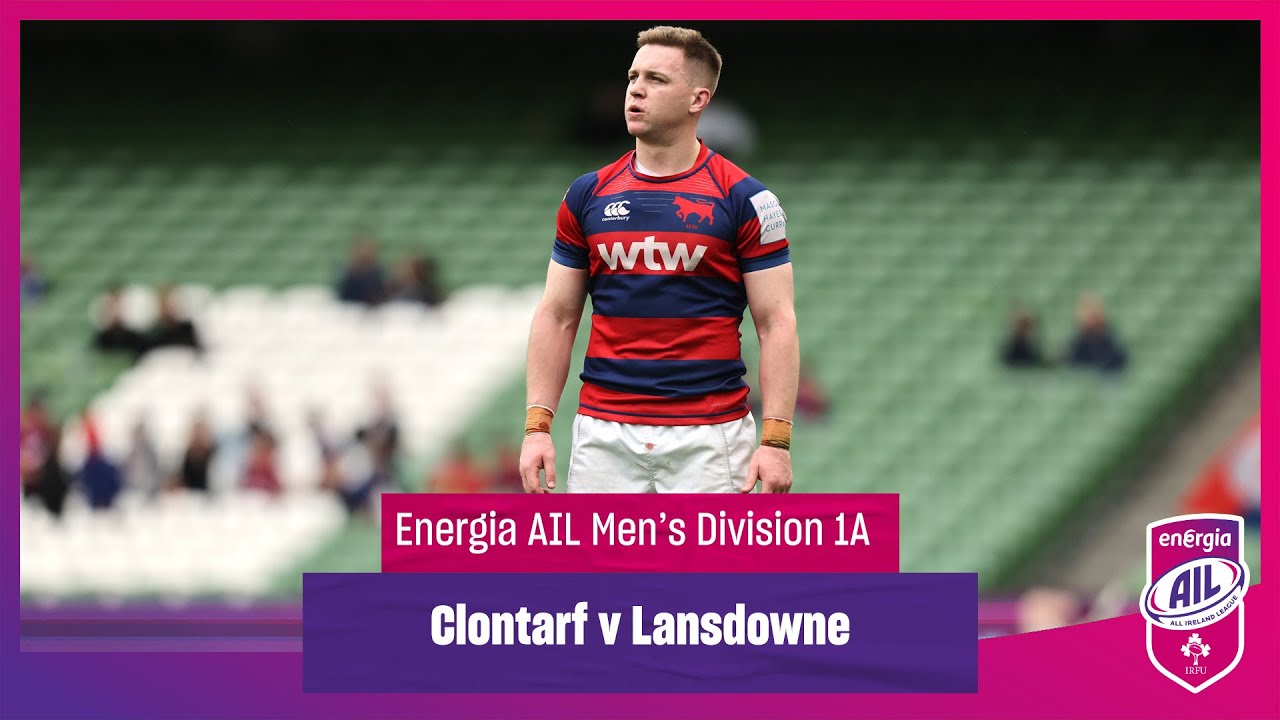 Clontarf v Lansdowne - #EnergiaAIL Highlights Men's Div 1A Rd 2