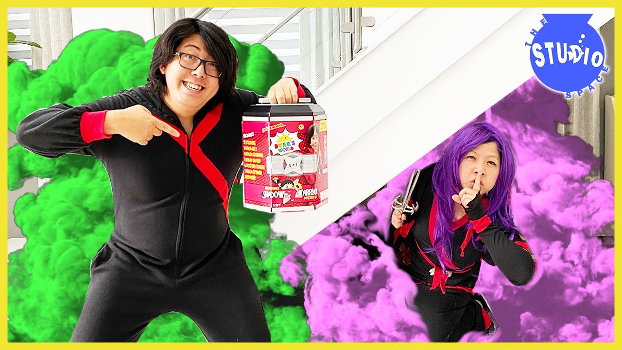 NINJA RYAN SHADOW WARRIOR MYSTERY BOX! Ryan&rsquo;s World Mystery Toy Surprise