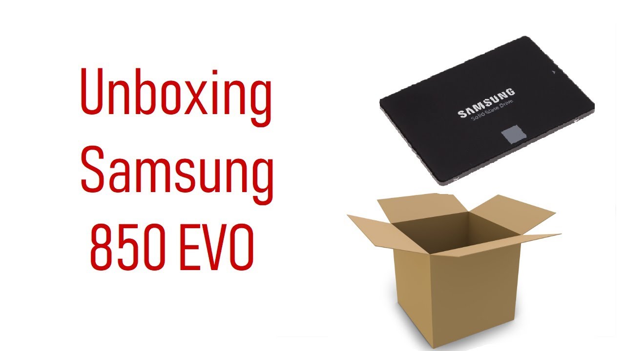 Samsung 850 EVO 250GB - Rozpakowanie/Unboxing