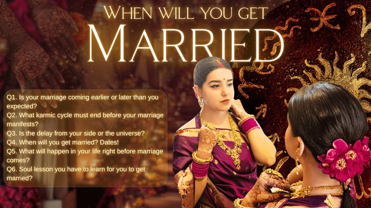 Pick your DOB 👩‍❤️‍👨 When will you get Married ? 📅 Dates❤️Karma to End before Marriage 💕Hindi Tarot
