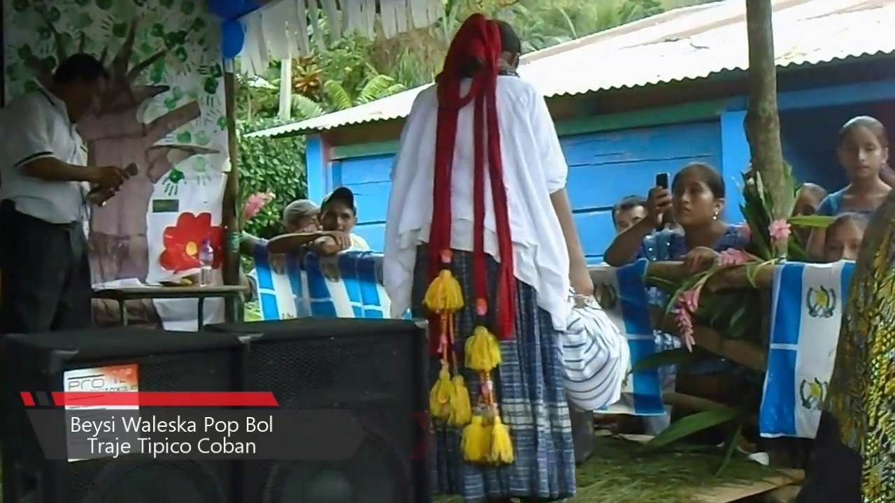 Traje Típico de Guatemala Cobán