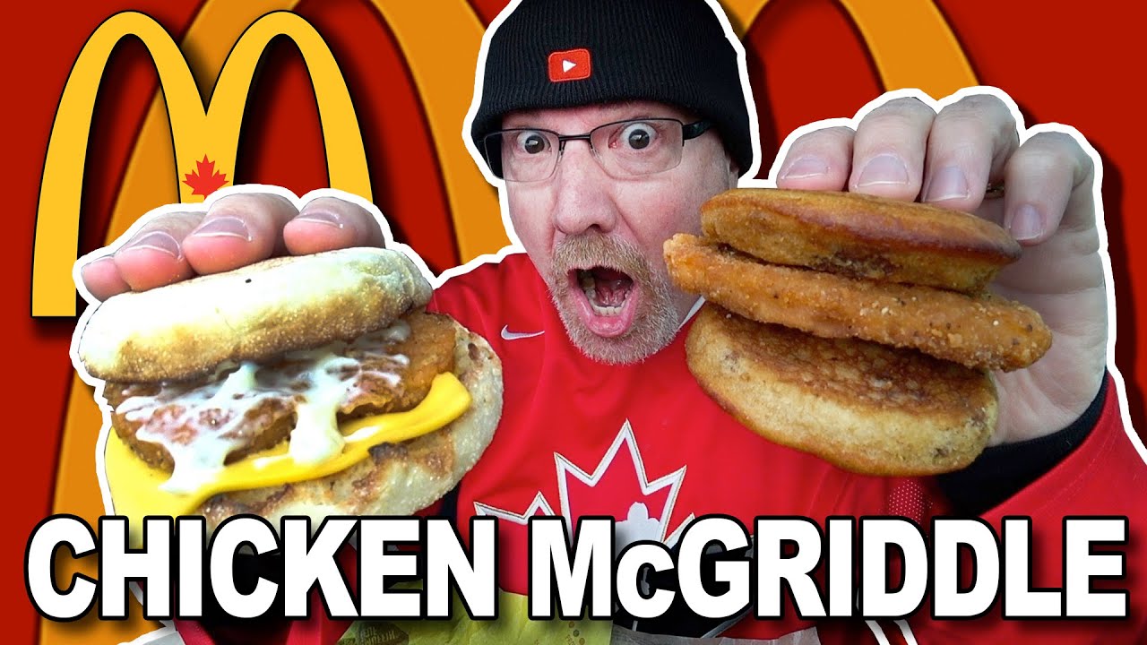 McDonald's 🍔🍟 Куриный МакГридл и Куриный МакМаффин