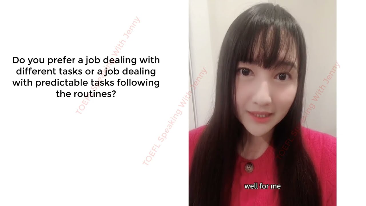 (2026) TOEFL Speaking Test Task 1 -  Sample Answer 1