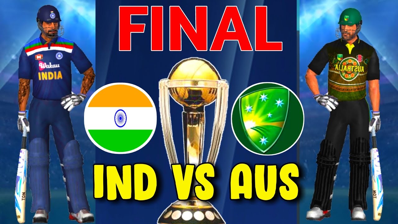 FINAL-(IND VS AUS) T20 MATCH TRI SERIES HARDCORE MODE IN REAL CRICKET 20 | INDIA VS AUSTRALIA