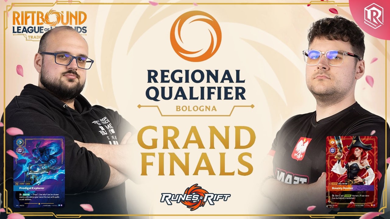 🏆 GRAND FINALS - Riftbound Regional Bologna - Ezreal vs Miss Fortune | Spiritforged