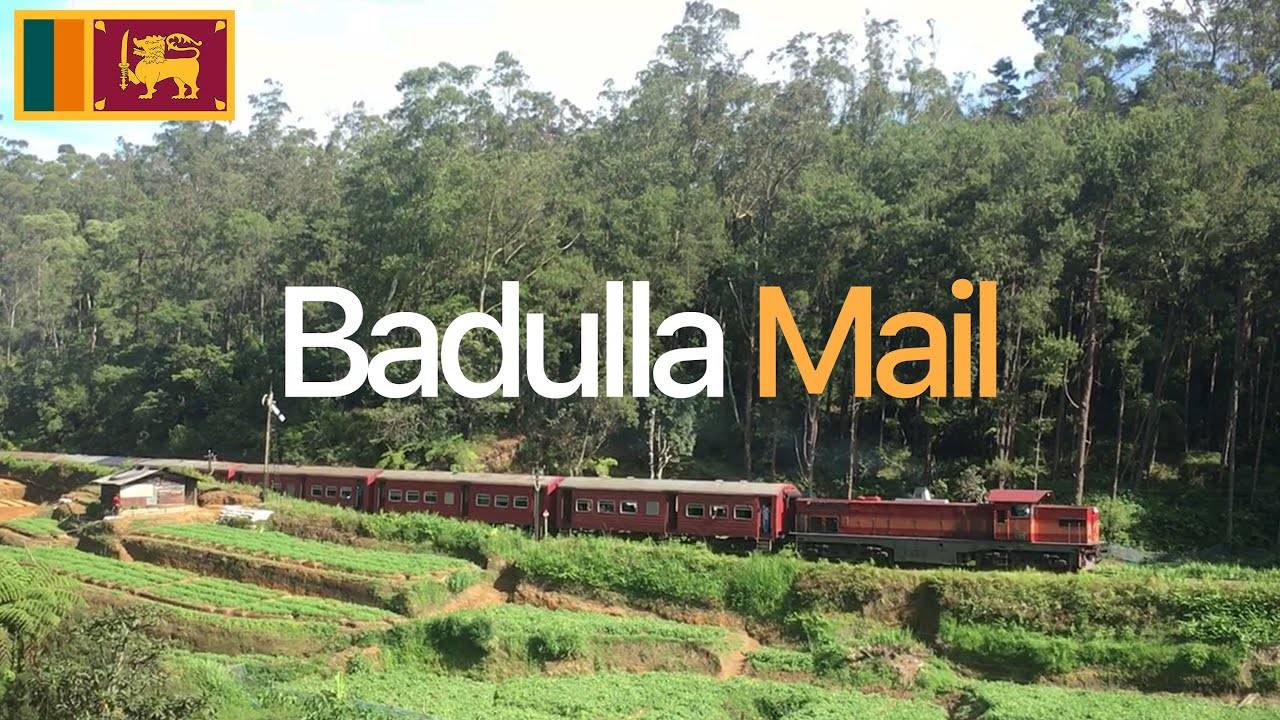 Badulla Night Mail M6, M5b - Ambewela to Pattipola Sri Lanka 🇱🇰