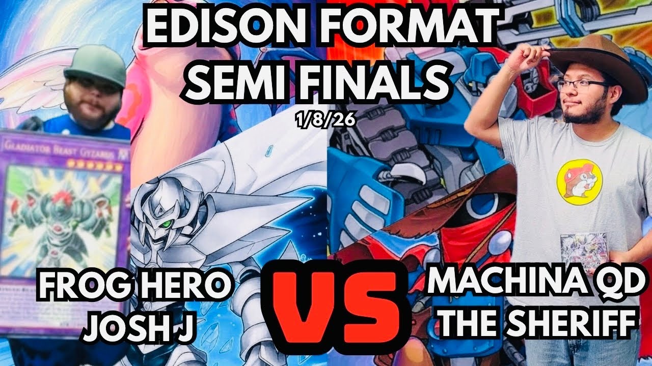 Edison Format Semi Finals: Frog Hero Vs Machina Quickdraw!
