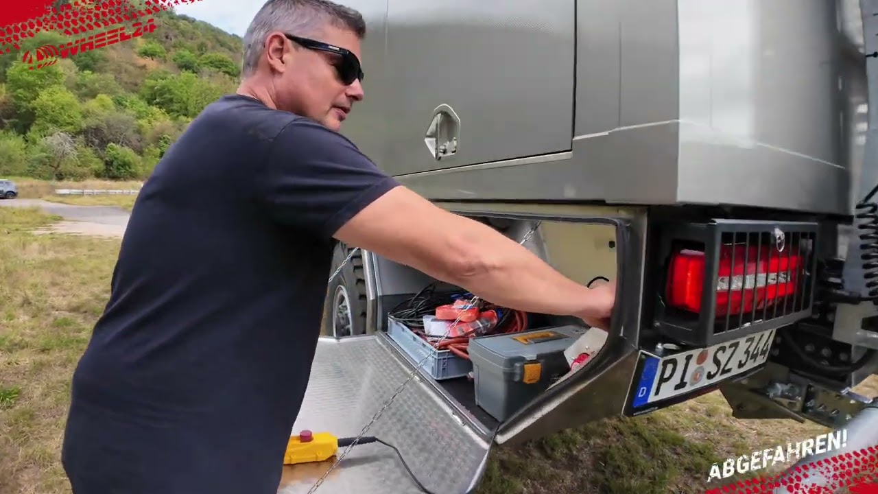 4wheel24 Servicestation; Heute: Hubheckträger & mehr Gelände-Power fürs Kerkamm-Exmo! 🚛🔧