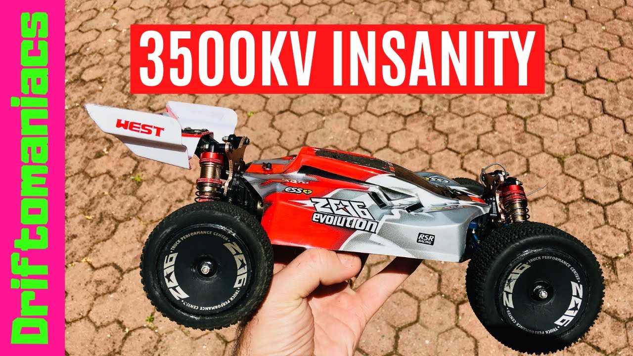 When RC Car Guys Lose Their Minds: Traxxas Velineon Motor in WLTOYS 144001