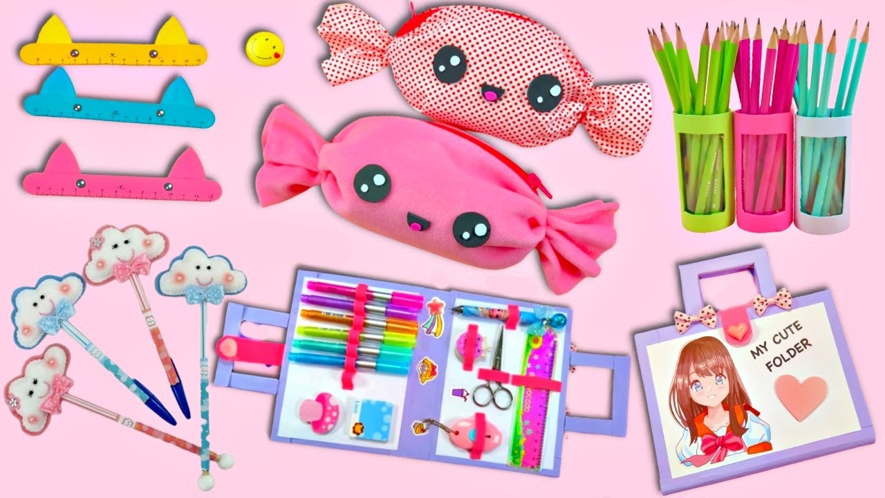 7 ERSTAUNLICHE DIY-IDEEN F&Uuml;R SCHULMATERIAL &ndash; ZUR&Uuml;CK IN DIE SCHULE HACKS &ndash; BACK TO SCHOOL HACKS