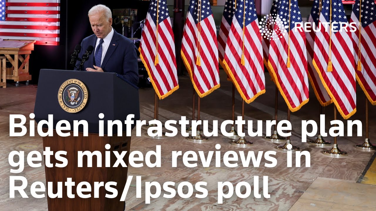 Biden infrastructure plan gets mixed reviews in Reuters/Ipsos poll
