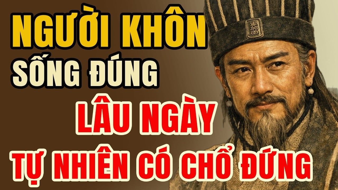Gia Cát Lượng Dạy Sống Đúng Lâu Ngày, Vì Sao Tự Nhiên Có Chỗ Đứng | Lời Dạy Cổ Nhân