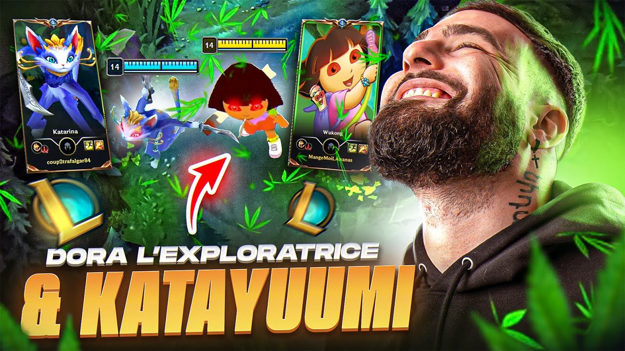 DORA L&rsquo;EXPLORATRICE JUNGLE x KATAYUUMI? ESSAYEZ DE NE PAS RIRE&hellip; (Vano + Chatoun&eacute;)