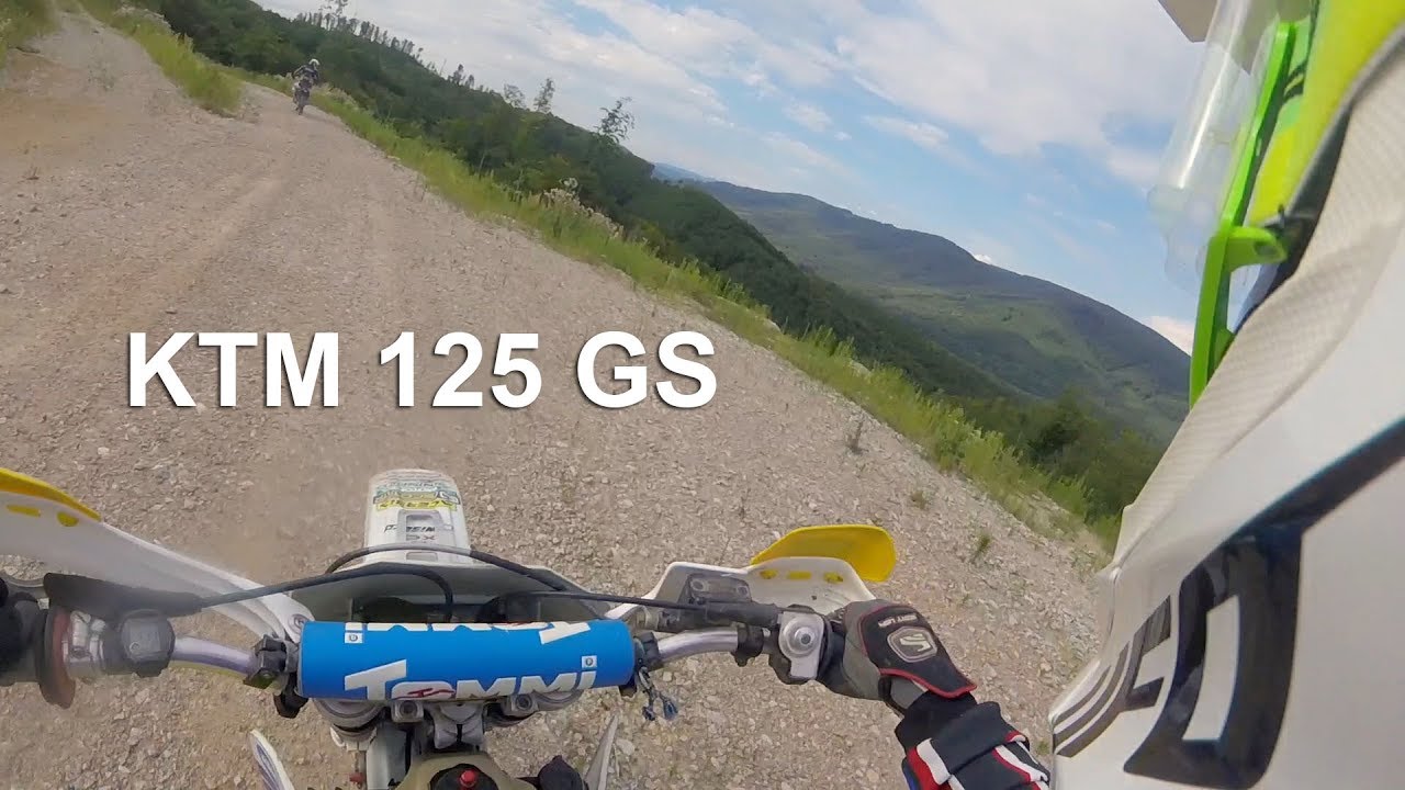 KTM 125 GS Enduro - GoPro Hero Session 1080p 60fps NO MUSIC