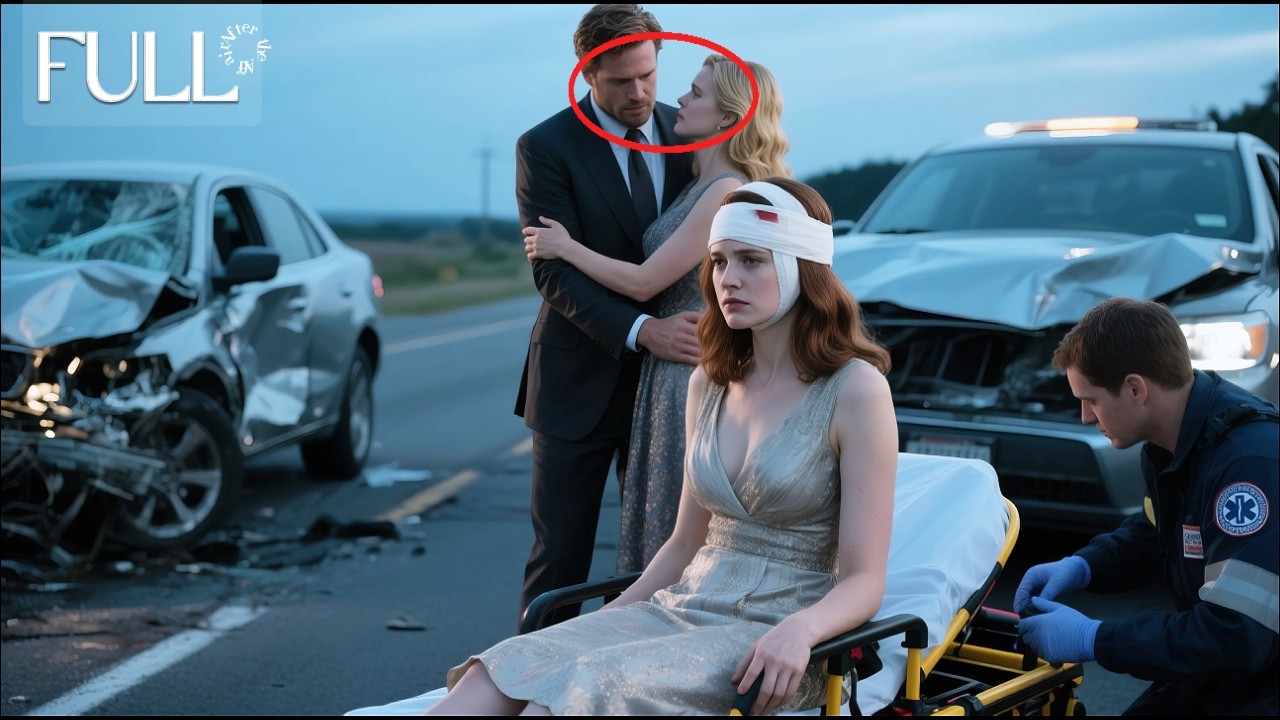 After the crash,he rushed to her,not caring I was bleeding from the head.Later, We got divorced.
