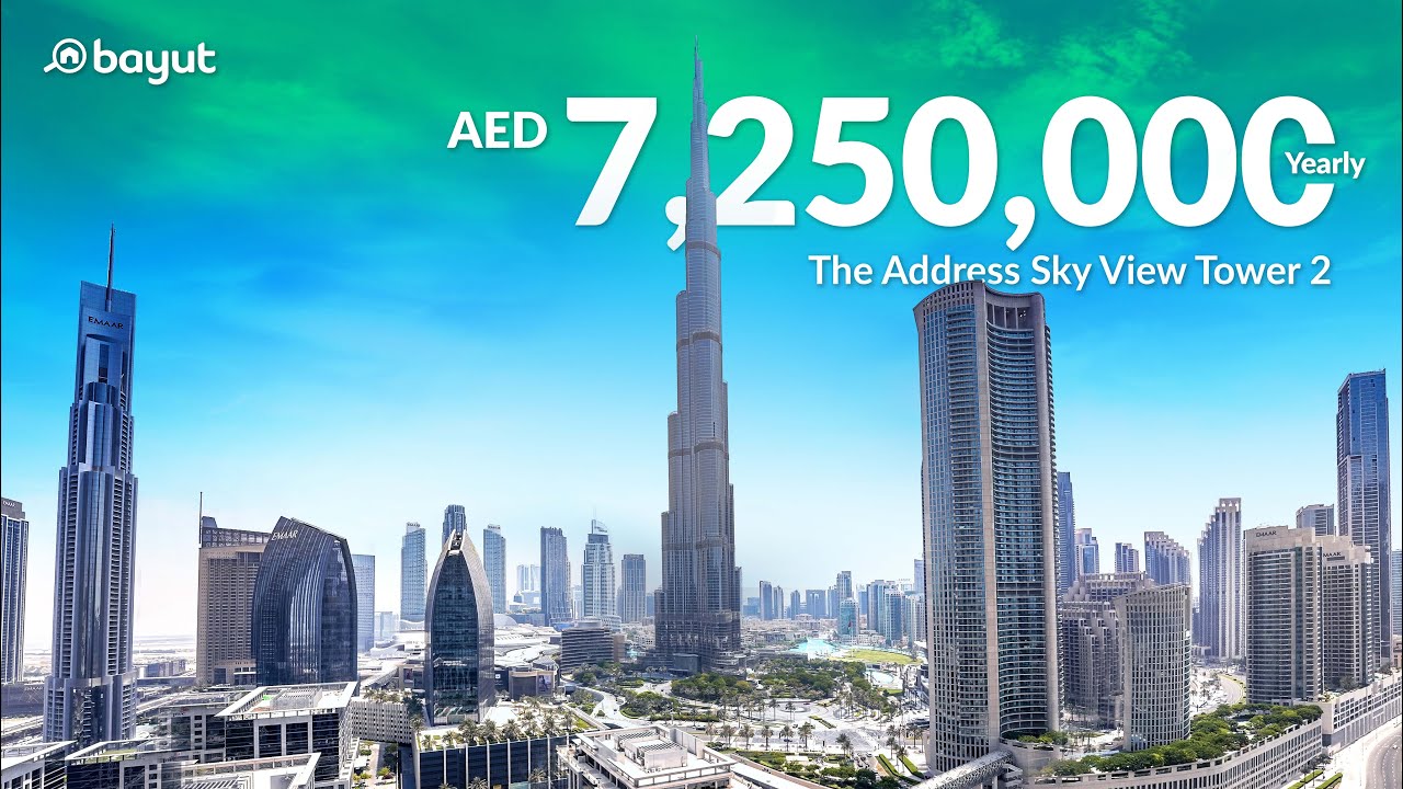 AED 7.2M 2-Bedroom Apartment in The Address Sky View Tower, Downtown Dubai
