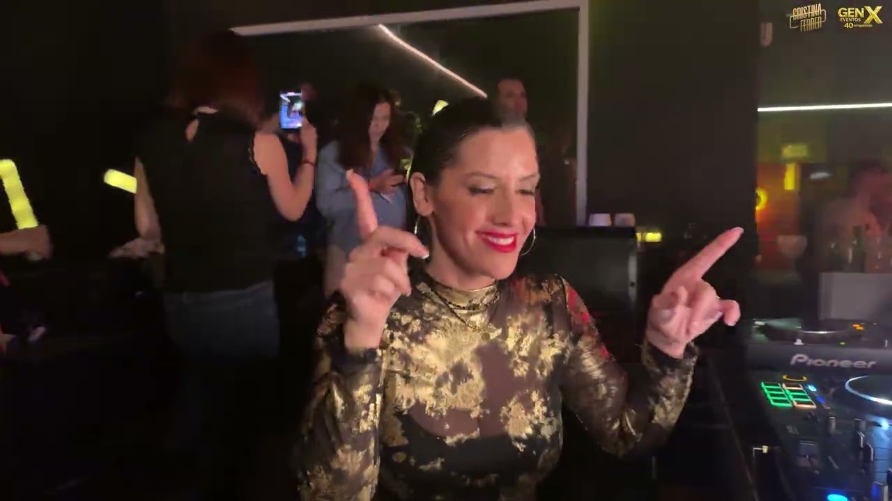 🔥 TARDEO REMEMBER 40 IRREPETIBLE | Sesi&oacute;n en vivo 🎶 by Cristina Ferrer con GenxEventos