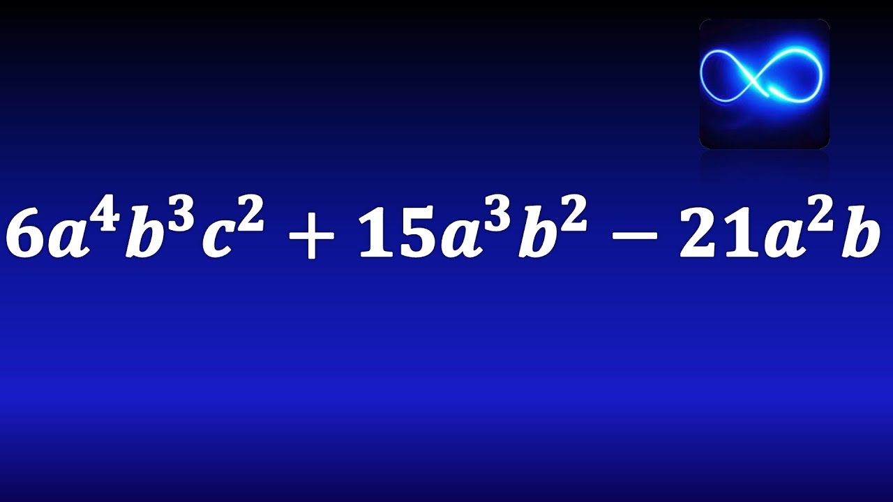 Factorización por factor común (Ejemplo 4)