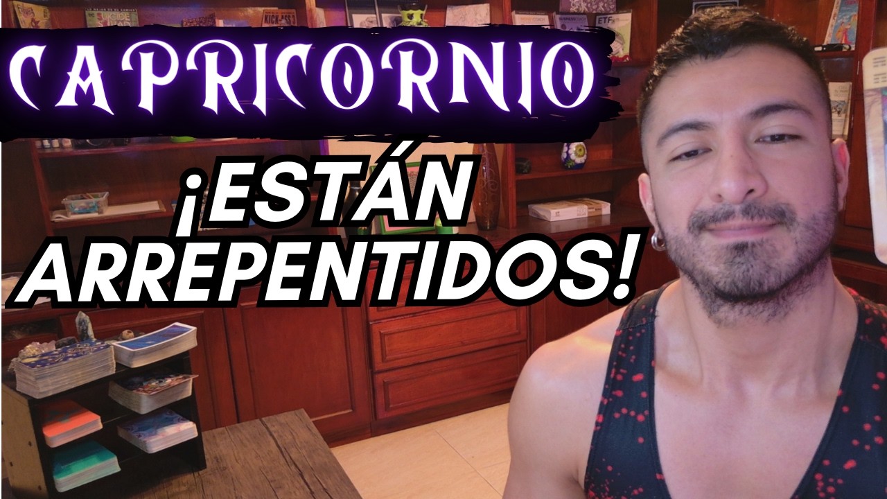 CAPRICORNIO! TOCAN TU PUERTA! PERO ALGO CAMBIÓ EN DEFINITIVO EN TI! YA NO TE ATORAS EN ESTE KARMA!