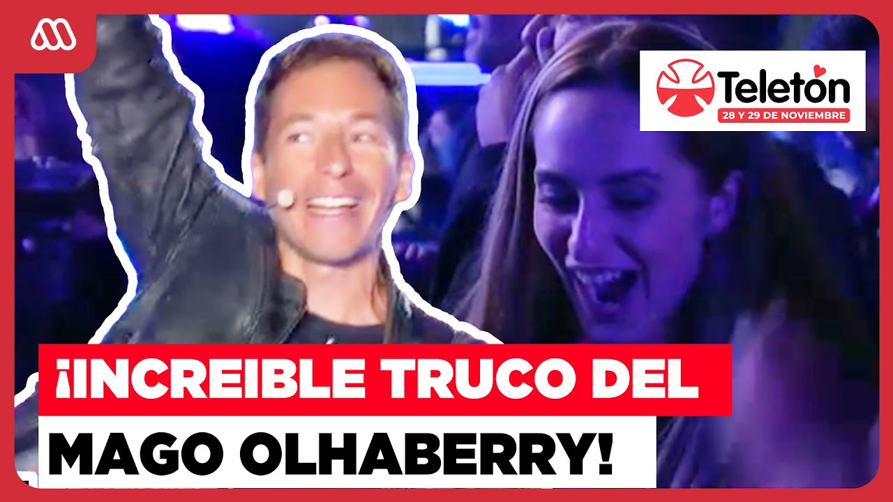 TELETÓN 2025 | ¡El público no lo podía creer! El increíble truco de Jean Paul Olhaberry